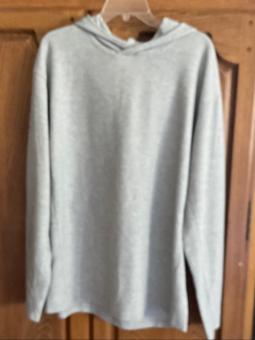 nuuds Light Gray Hooded Shirt Jacket